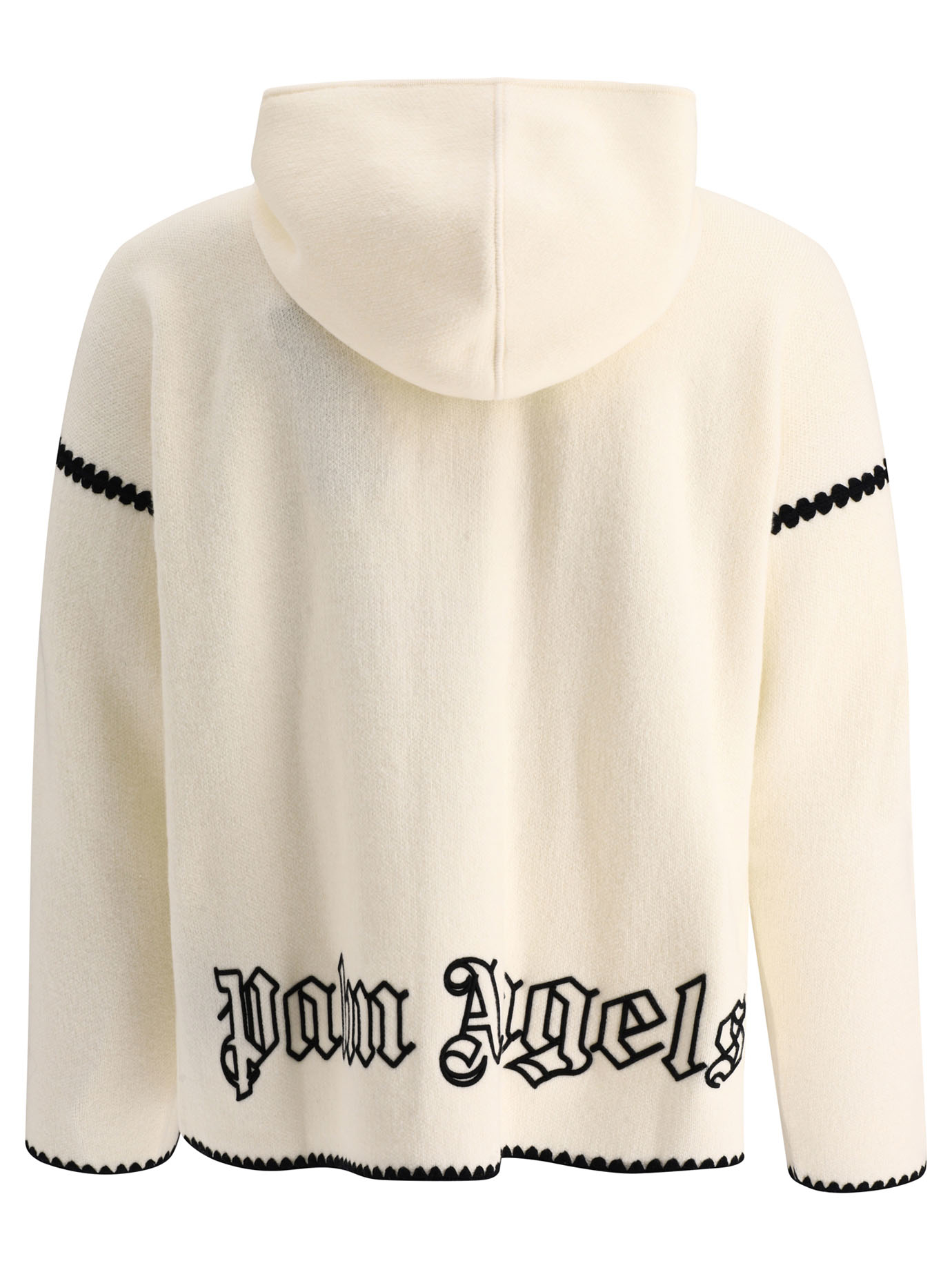 PALM ANGELS Monogram Zipped sweater